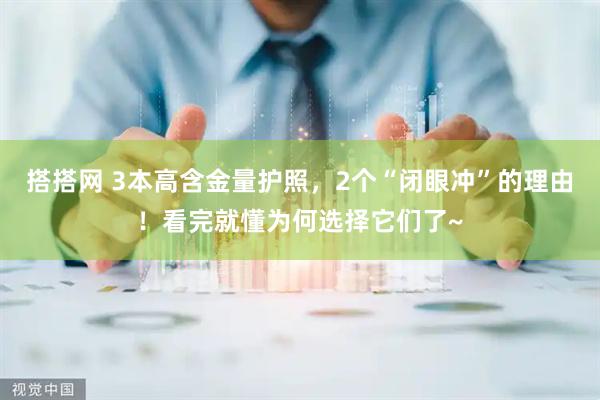 搭搭网 3本高含金量护照，2个“闭眼冲”的理由！看完就懂为何选择它们了~